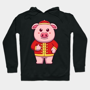 Cute chinese pig T-Shirt Hoodie